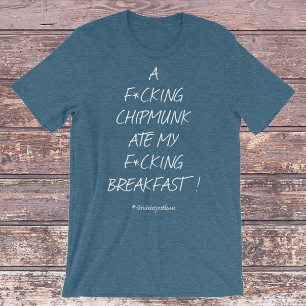 Chipmunk ate my Breakfast!